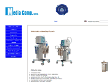 Tablet Screenshot of mediacomp.sk